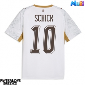 Česká republika Patrik Schick #10 Venkovní Dres MS 2026 Krátký Rukáv